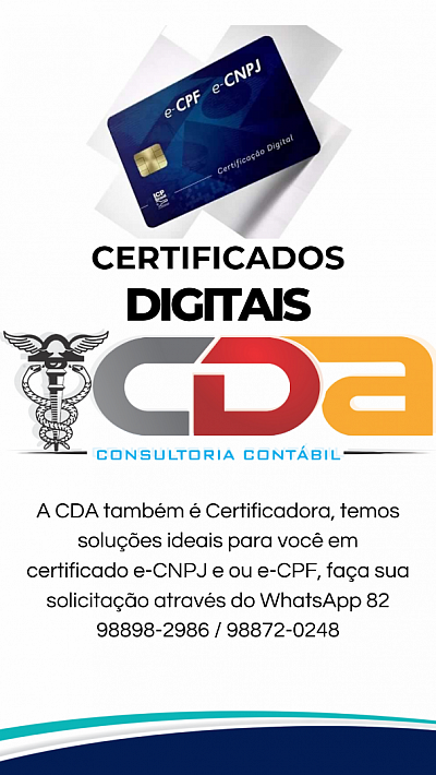 Seu certificado venceu ou tá vencendo, entre em contato que estaremos a disposição para atendê-lo!